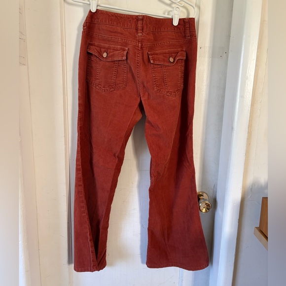 GAP Burnt Orange Corduroy Trousers - Picture 2 of 4